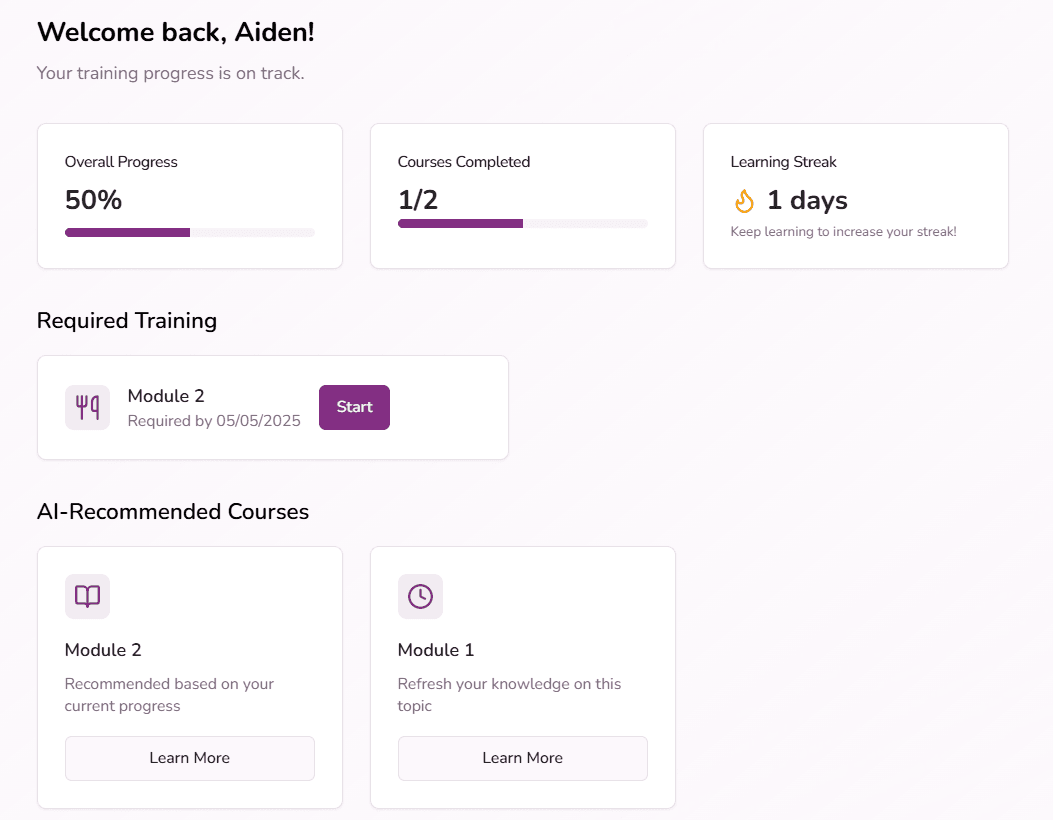 Employee Dashboard